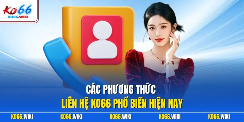 Các phương thức liên hệ KO66 phổ biến hiện nay